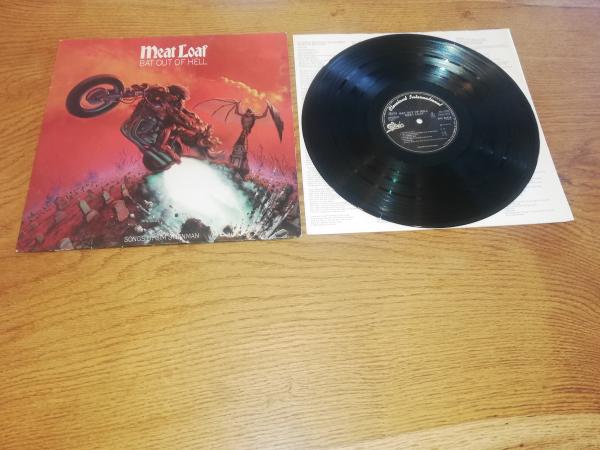 Meat Loaf-Bat out of Hell 1977 Epic EPC 82419 Cleveland International Records Holländische Pressung VG+/VG+